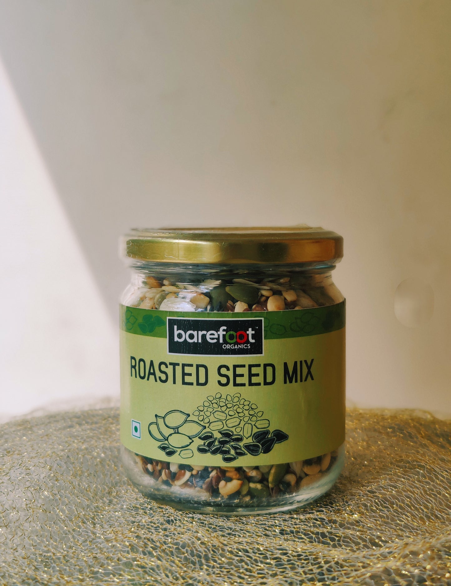 Roasted Chana Jor, Mung Jor, & Seed Mix