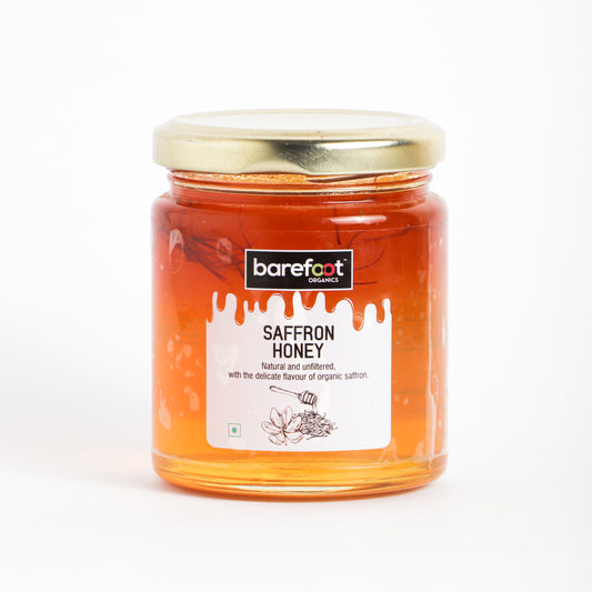 Organic Saffron Honey 250 Gms